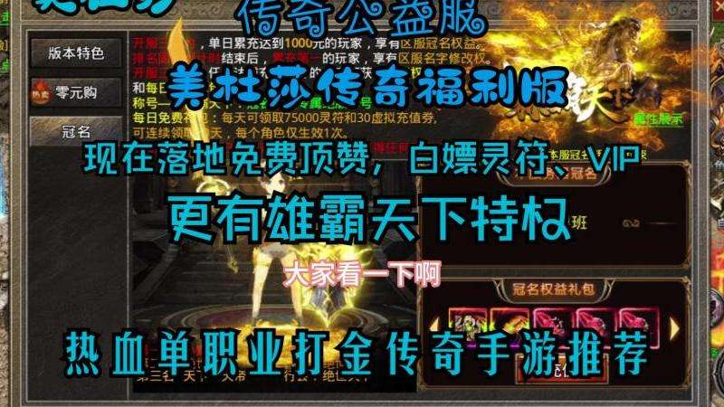 精简标题：《华夏嘟嘟传奇公益服私服攻略与技巧》